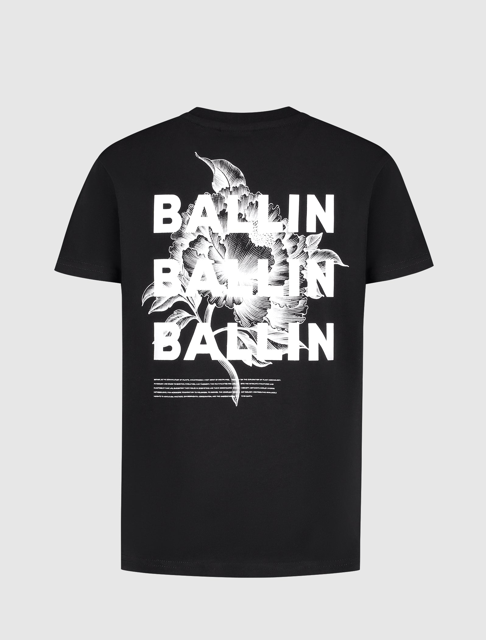 Junior Botanic Identity T-shirt | Black