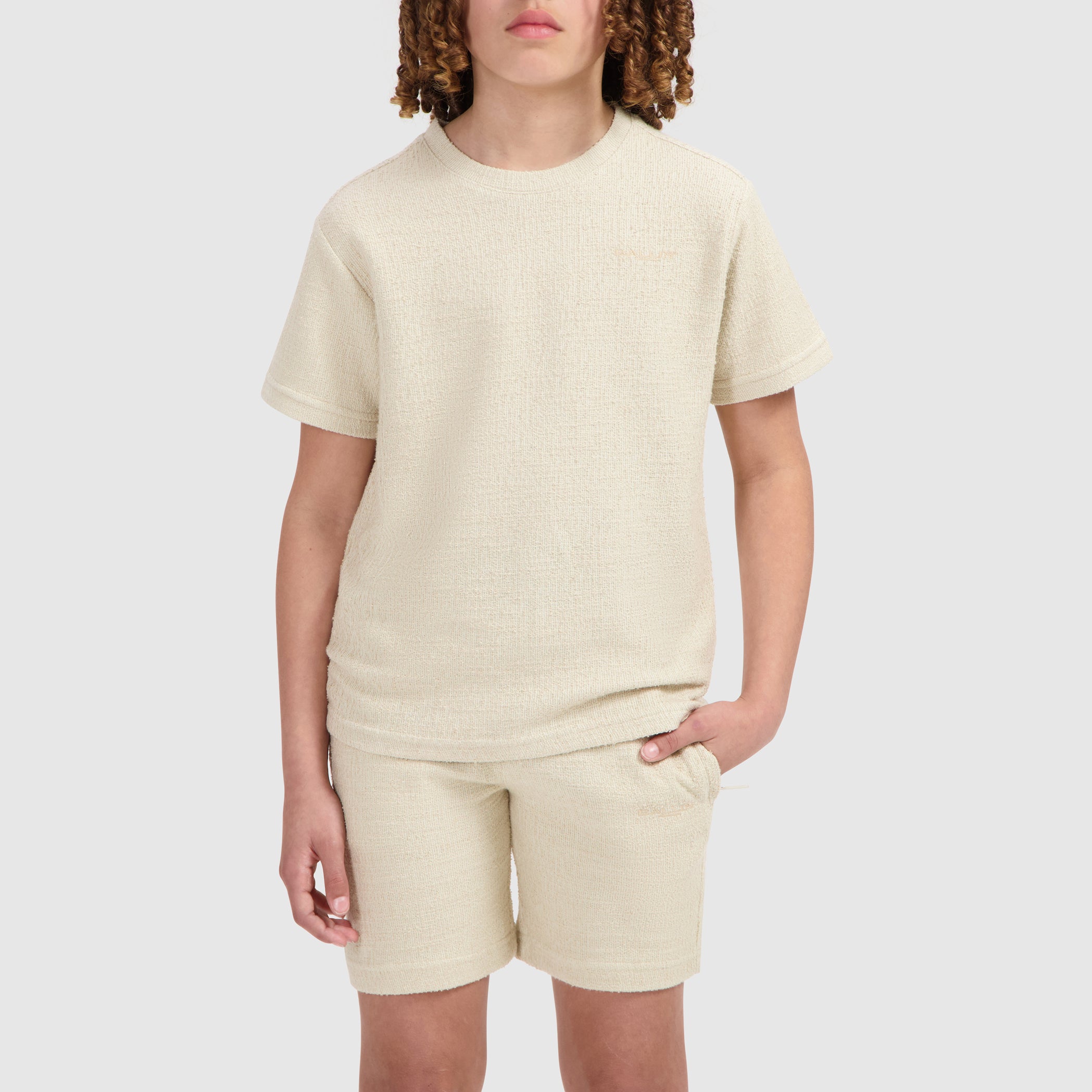 Junior Bouclé T-shirt | Sand