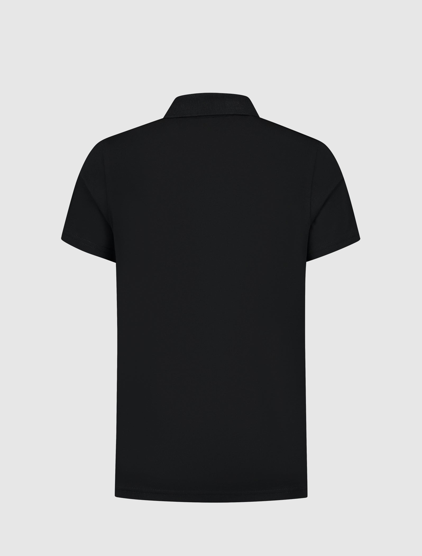 Junior Jersey Logo Polo | Black