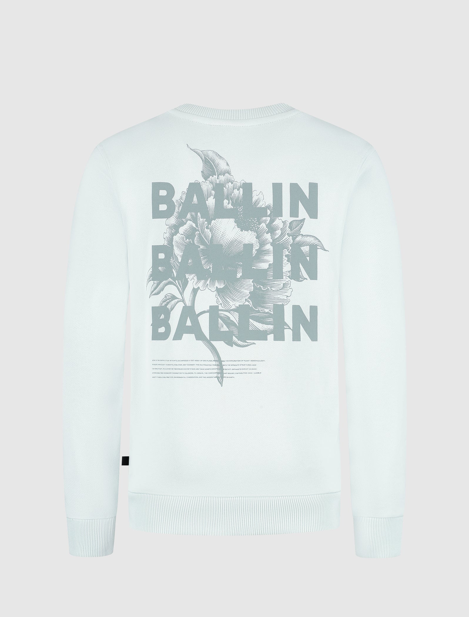 Junior Botanic Identity Sweater | Light Green