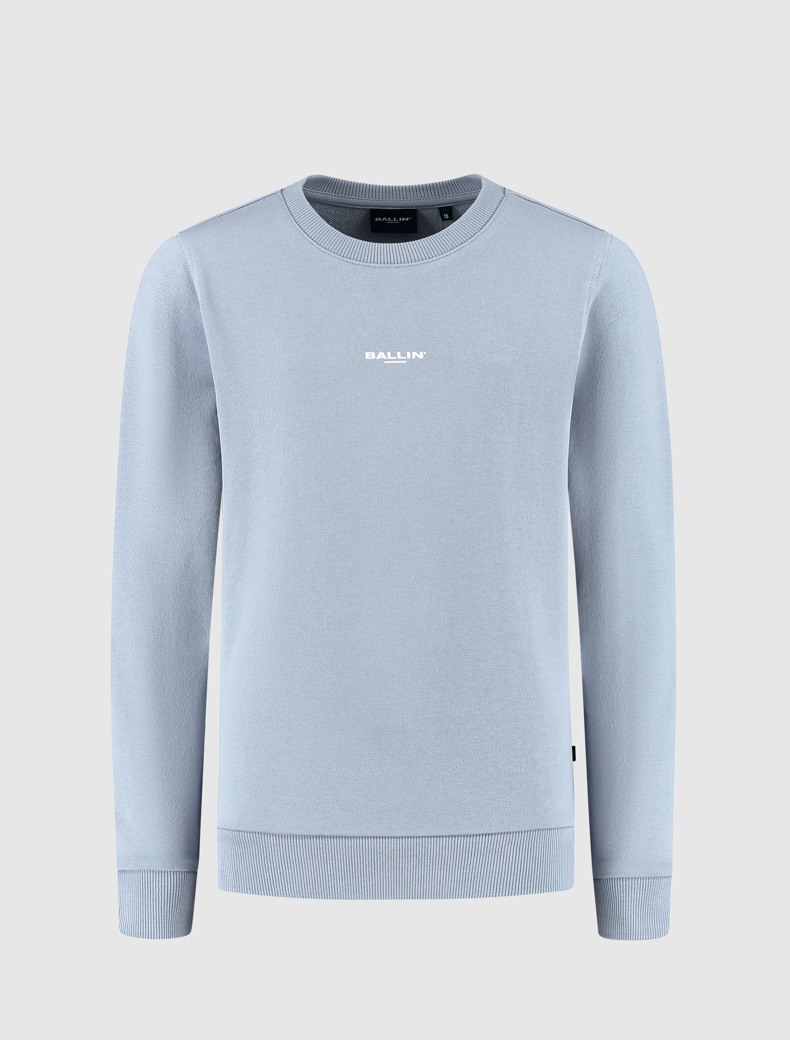 Junior Botanic Identity Sweater | Blue Grey