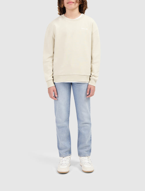 Junior Logo Flag Sweater | Sand