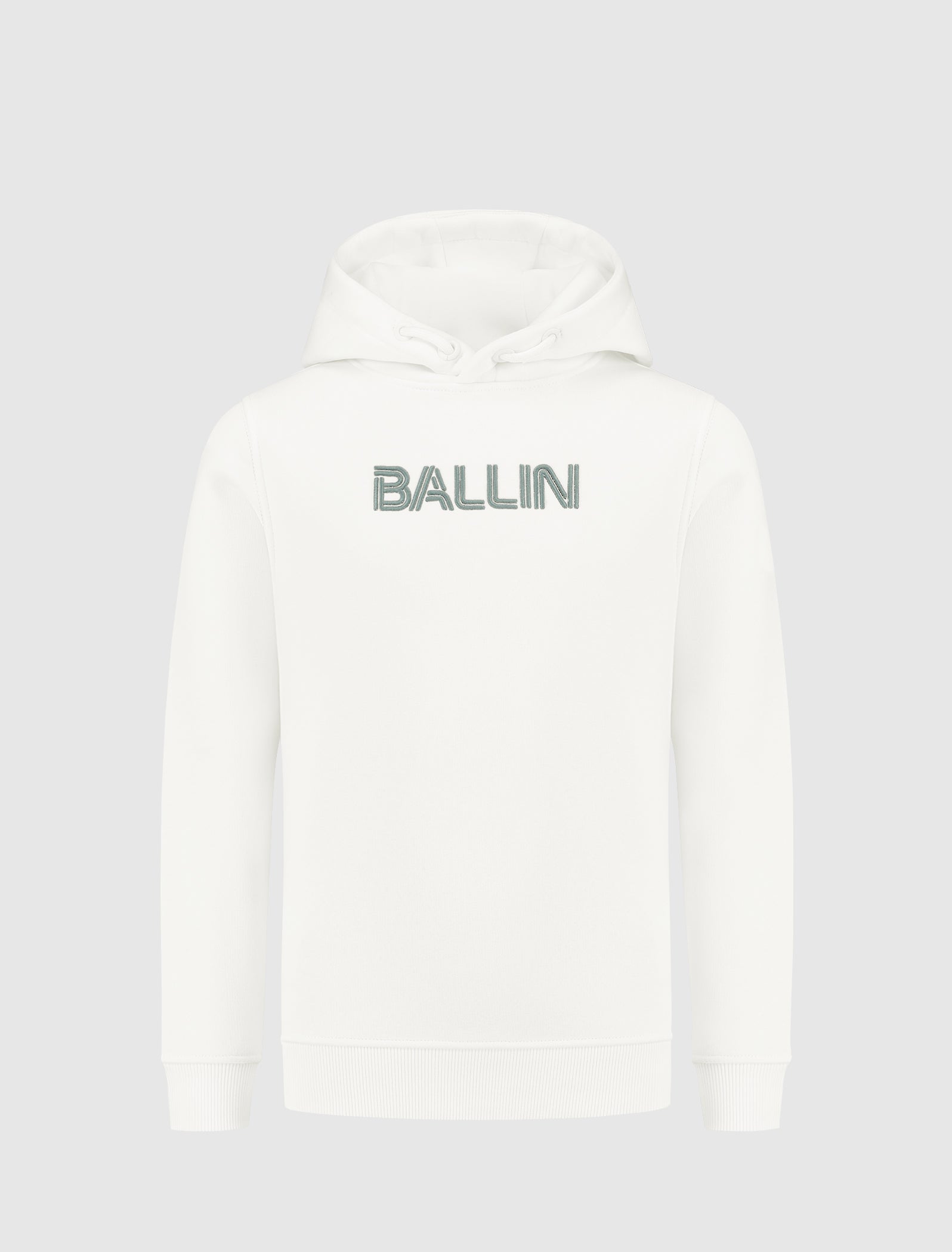 Junior Dual Line Logo Hoodie | Off White