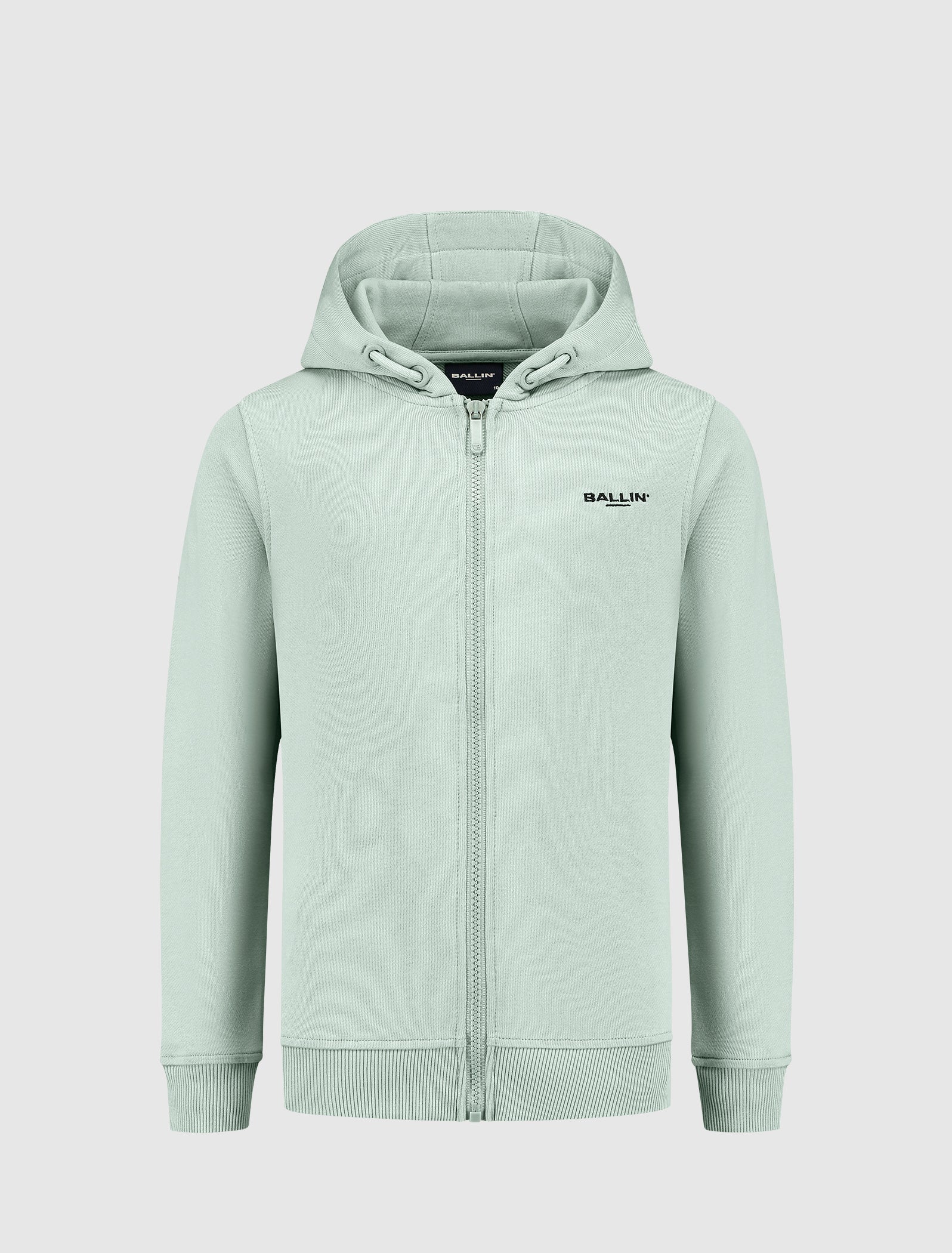 Junior Full-zip Logo Hoodie | Green