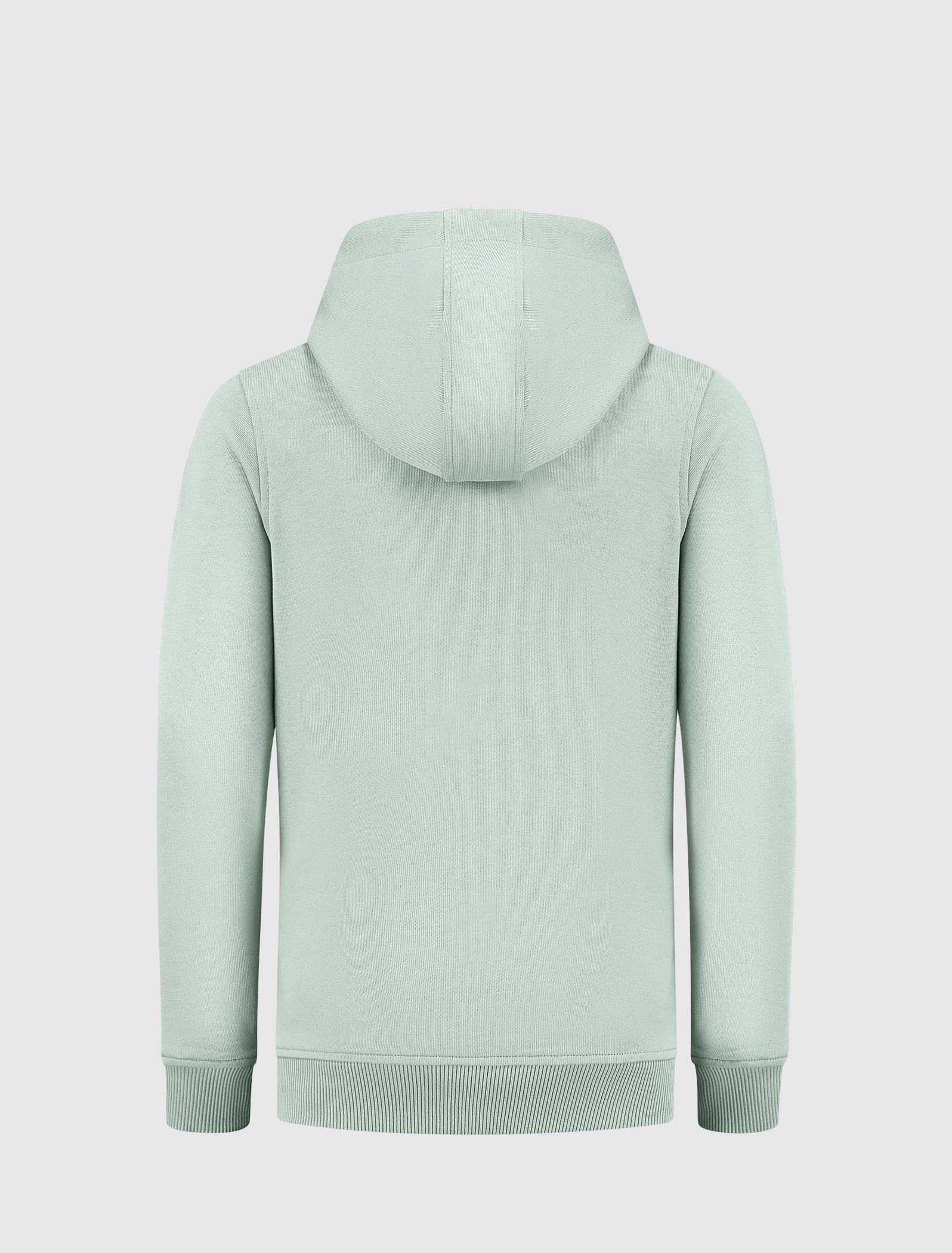 Junior Full-zip Logo Hoodie | Green