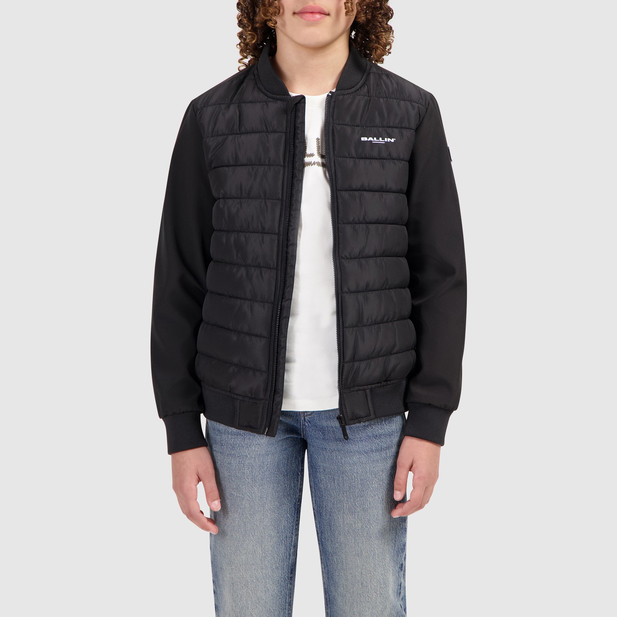 Junior Soft shell Jacket | Black