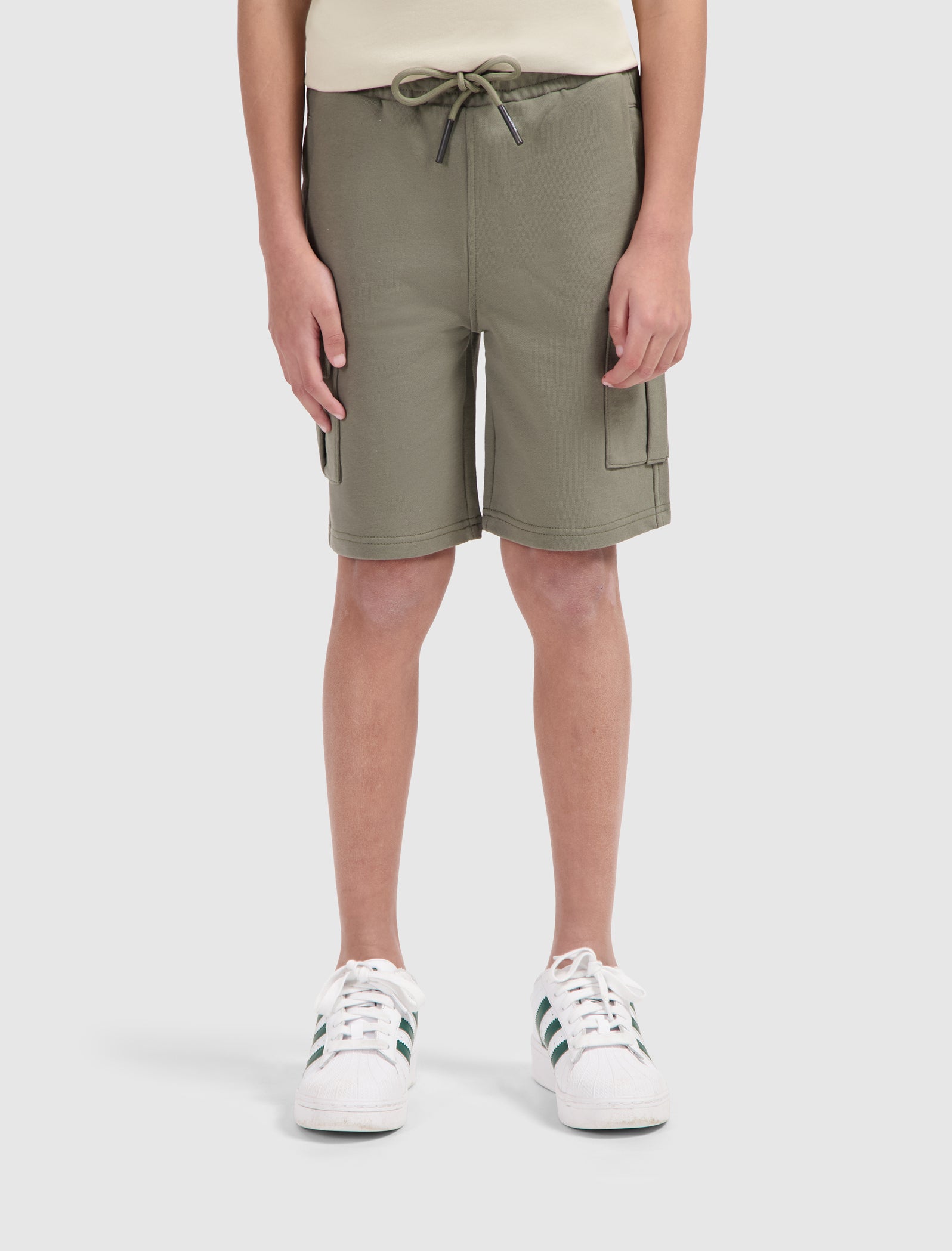 Junior Cargo Logo Sweatshorts | Dark Army