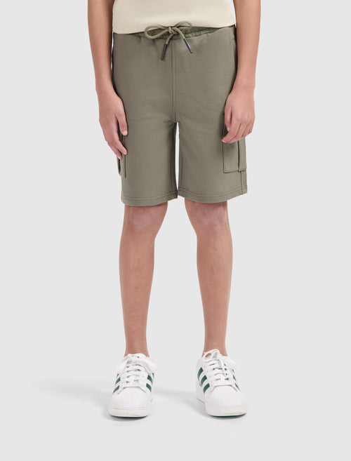 Junior Cargo Logo Sweatshorts | Dark Army