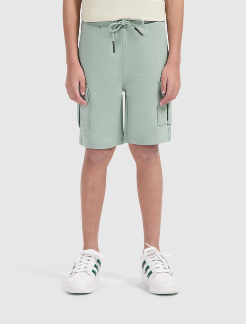 Junior Cargo Logo Sweatshorts | Green