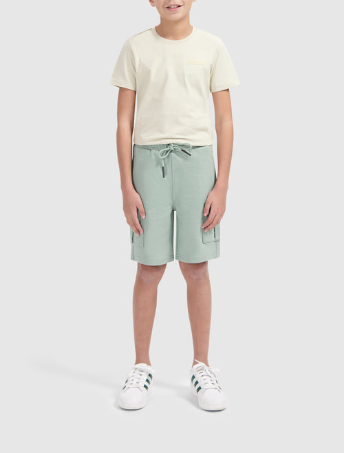 Junior Cargo Logo Sweatshorts | Green