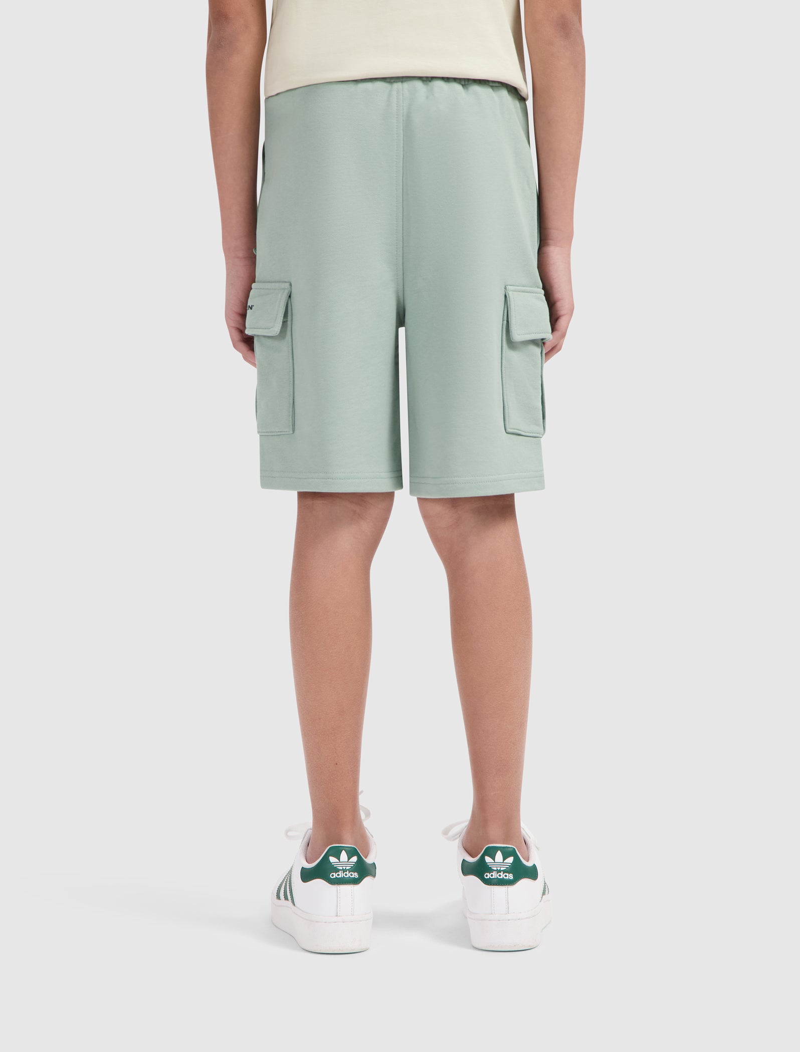 Junior Cargo Logo Sweatshorts | Green