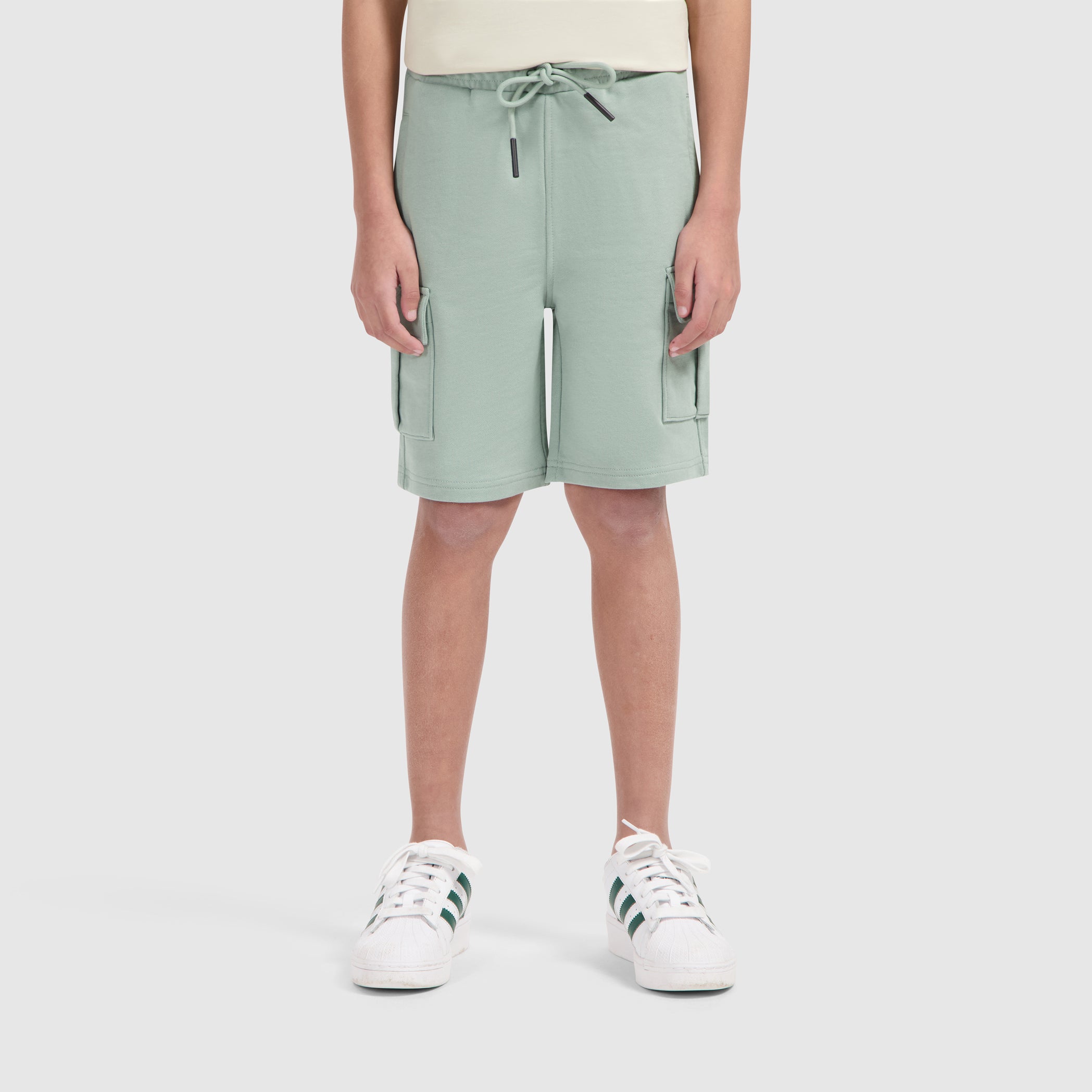 Junior Cargo Logo Sweatshorts | Green