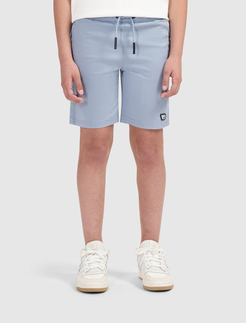 Junior Icon Garment Dye Shorts | Blue Grey