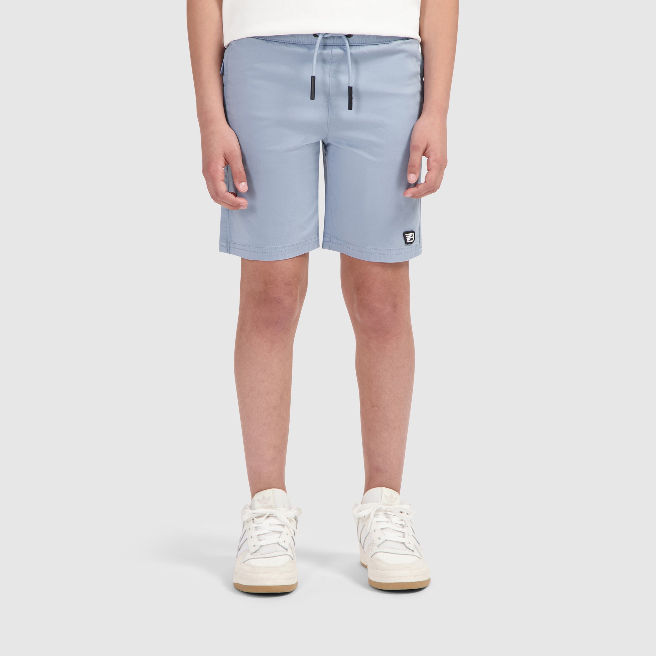 Junior Icon Garment Dye Shorts | Blue Grey
