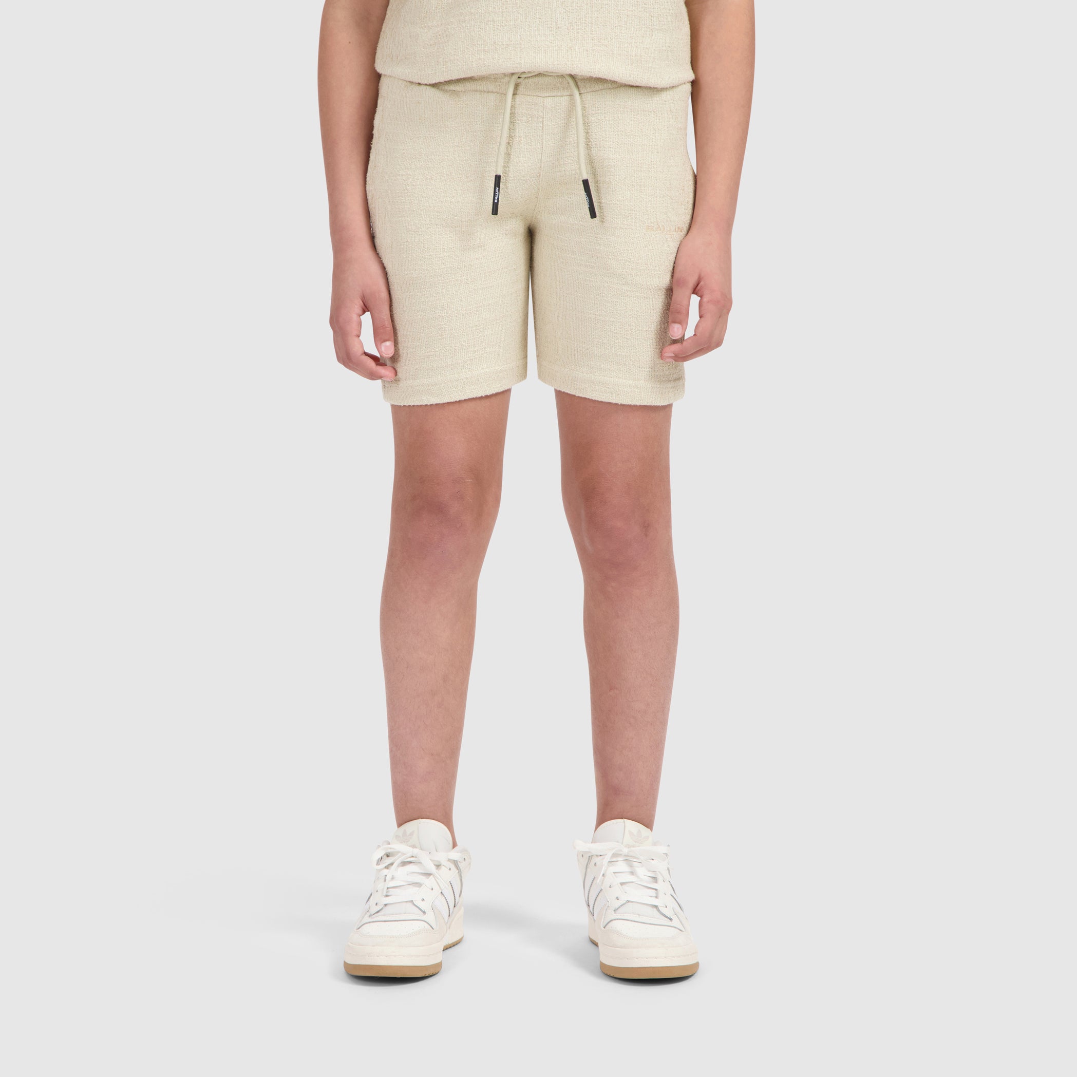 Junior Icon Bouclé Shorts | Sand