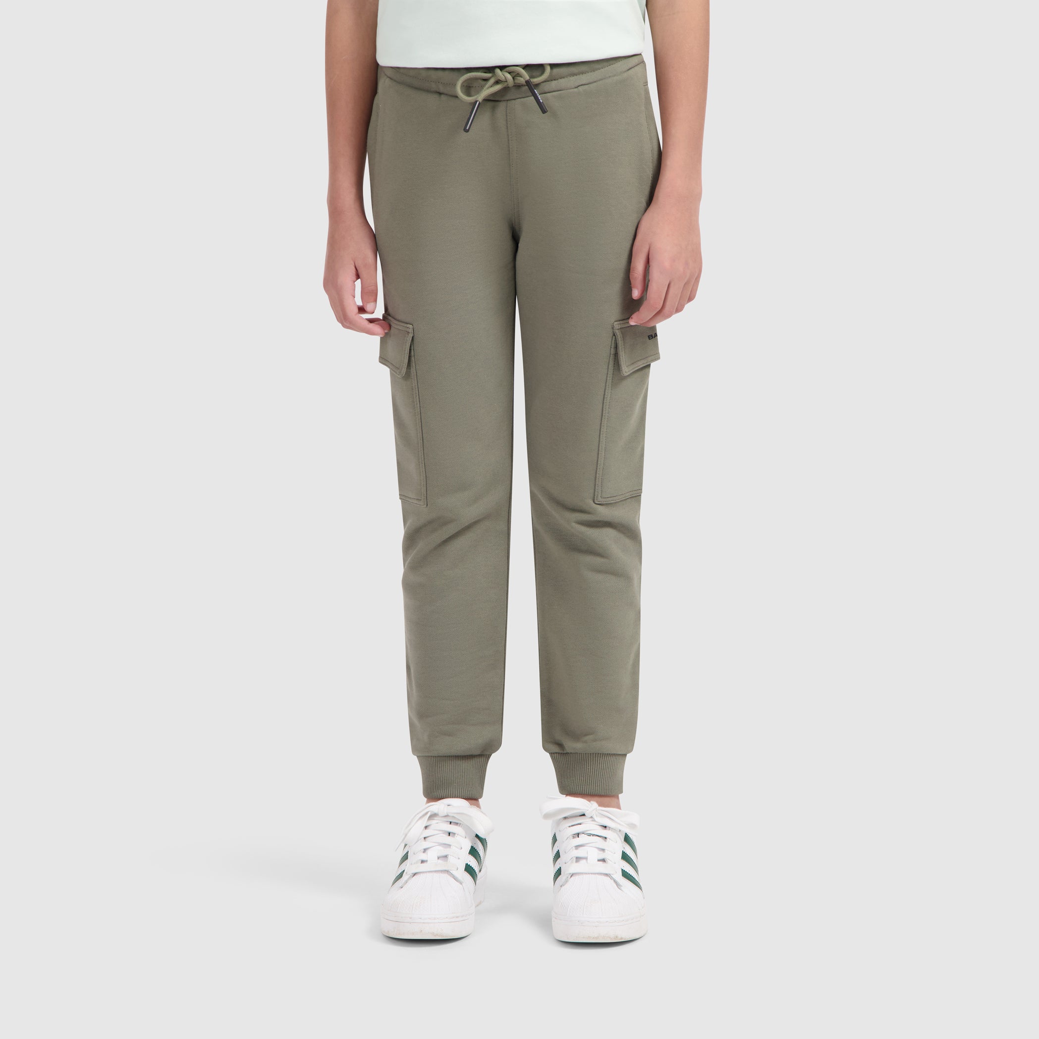 Junior Cargo Logo Sweatpants | Dark Army