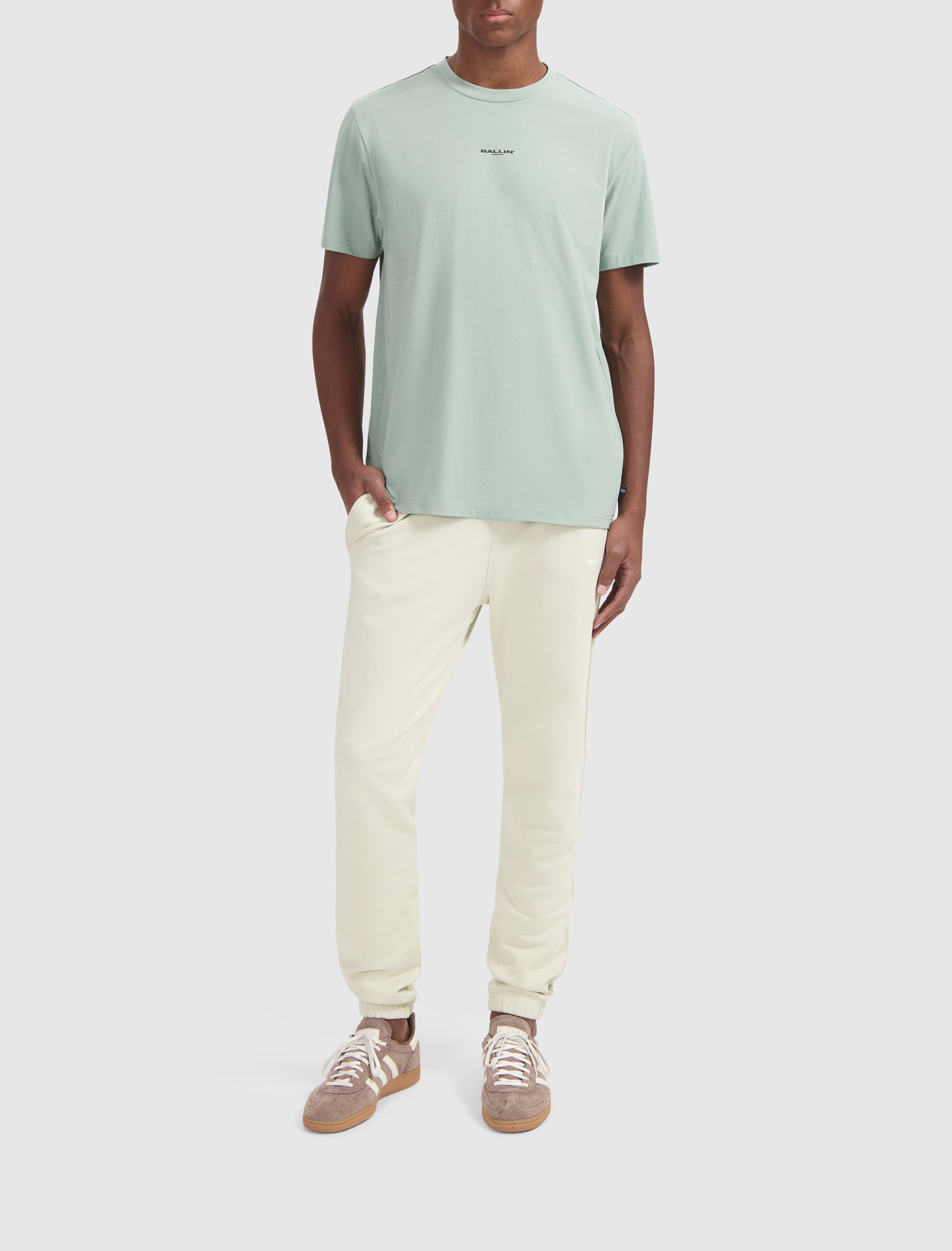 Dual-tone Palm T-shirt | Green