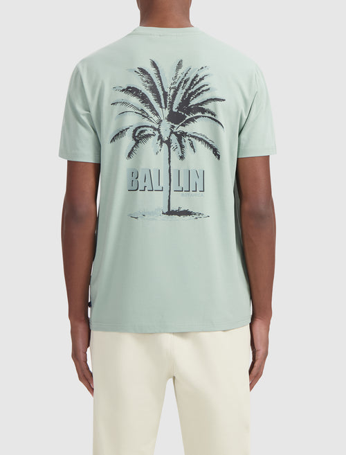 Dual-tone Palm T-shirt | Green