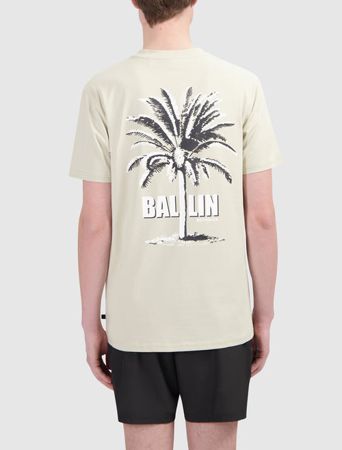 Dual-tone Palm T-shirt | Sand