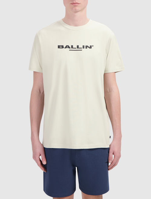 Wordmark T-shirt | Sand