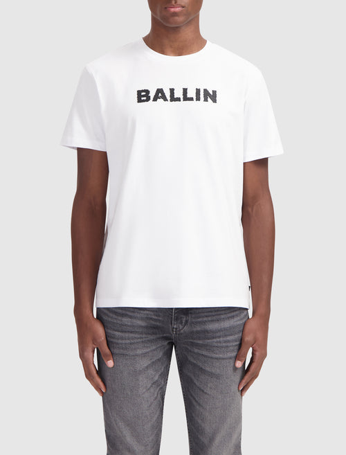 Scratch Logo T-shirt | White
