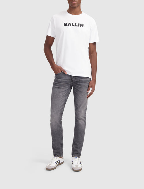 Scratch Logo T-shirt | White