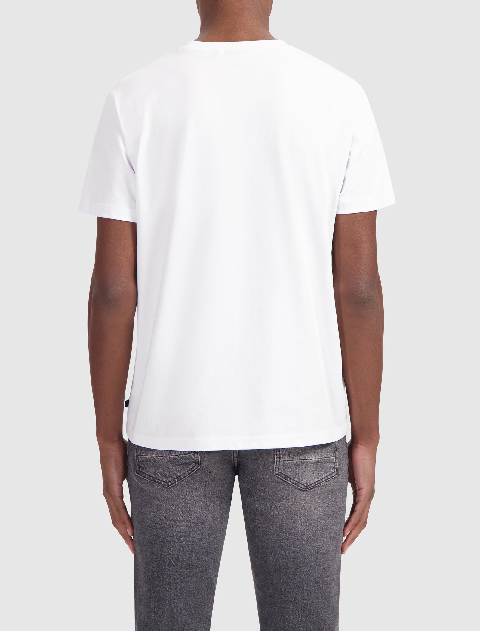 Scratch Logo T-shirt | White