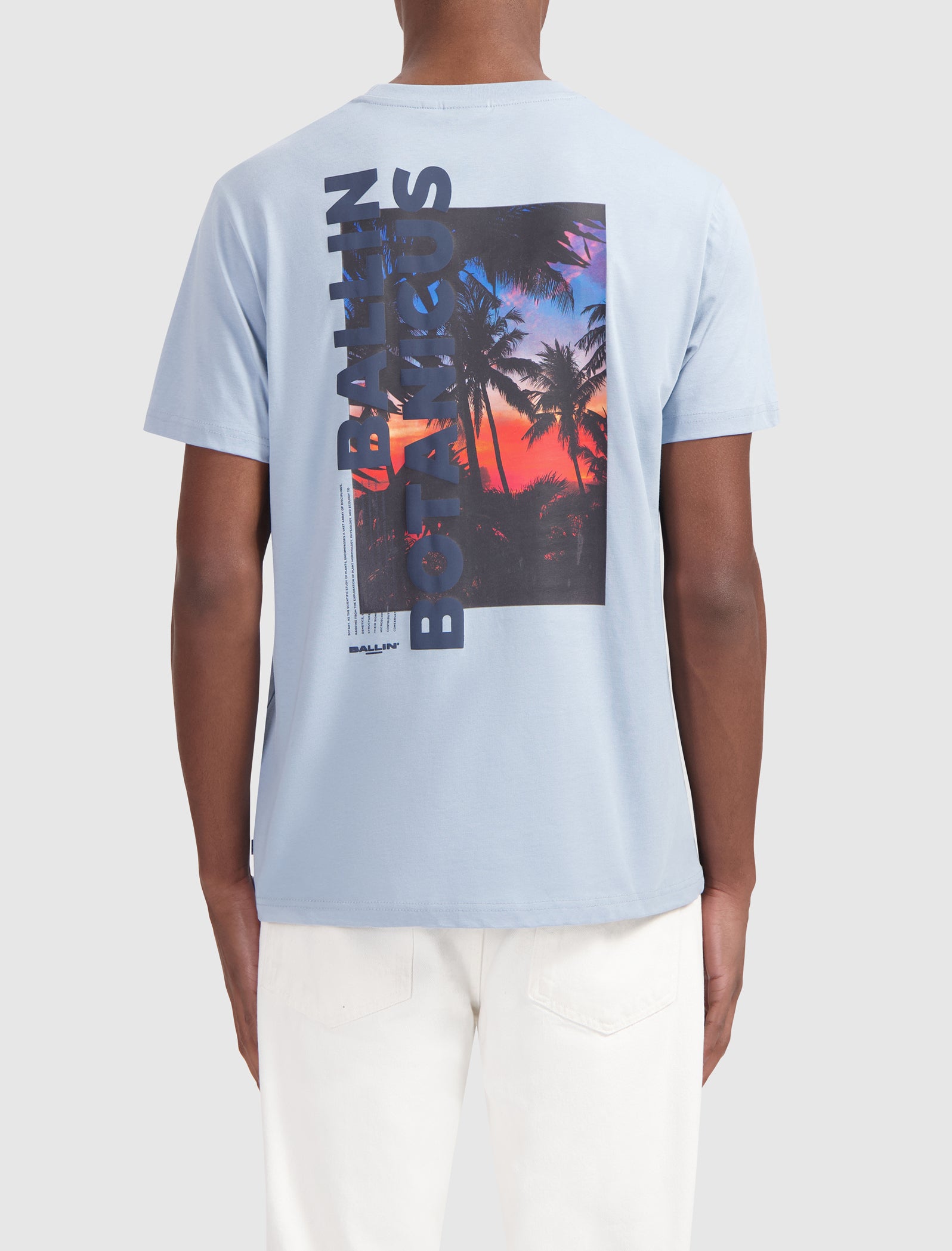 Golden Hour T-shirt | Blue Grey