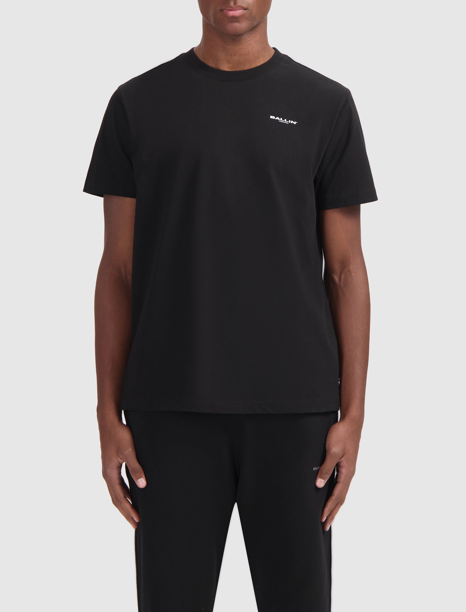 Grunge Logo T-shirt | Black