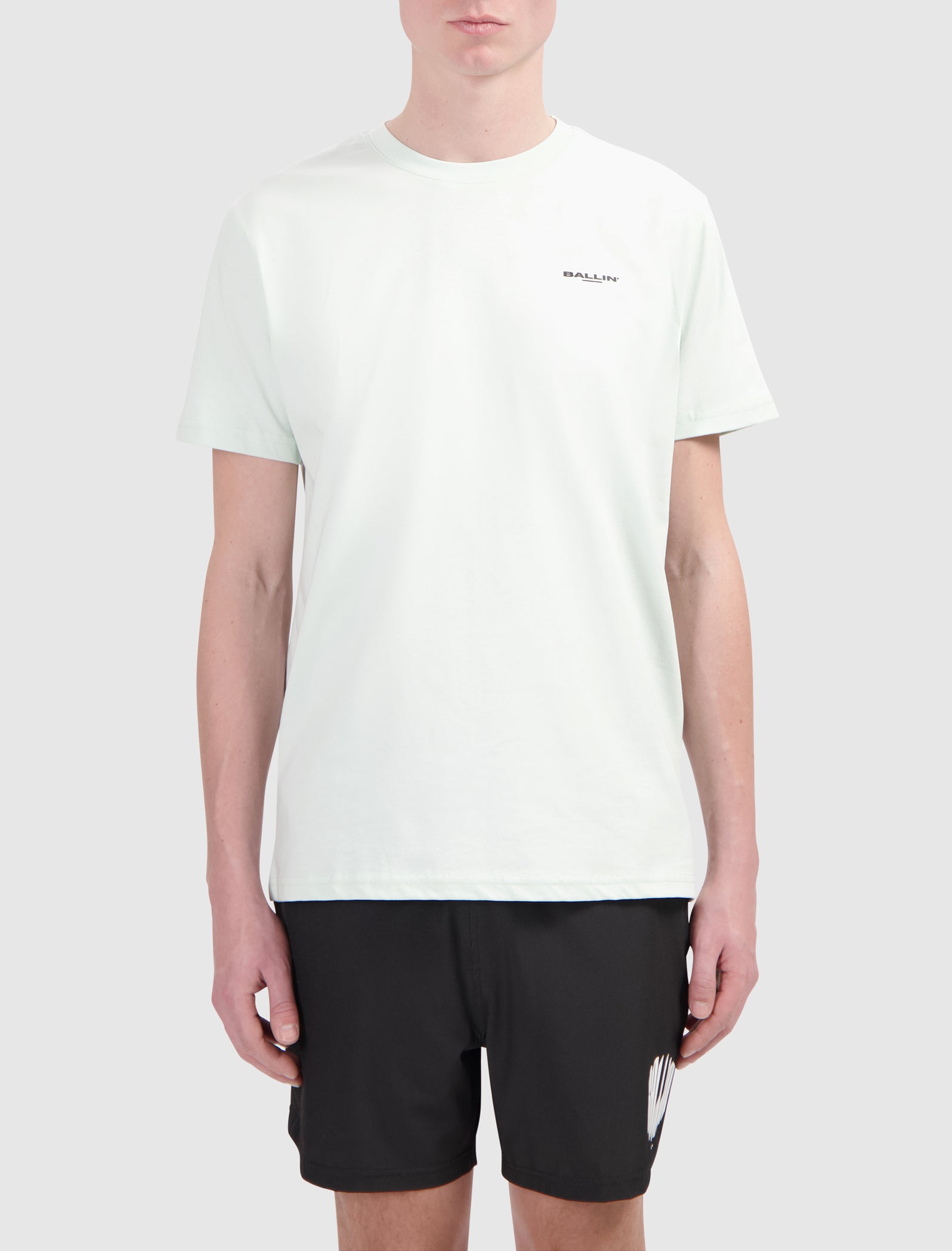 Grunge Logo T-shirt | Light Green
