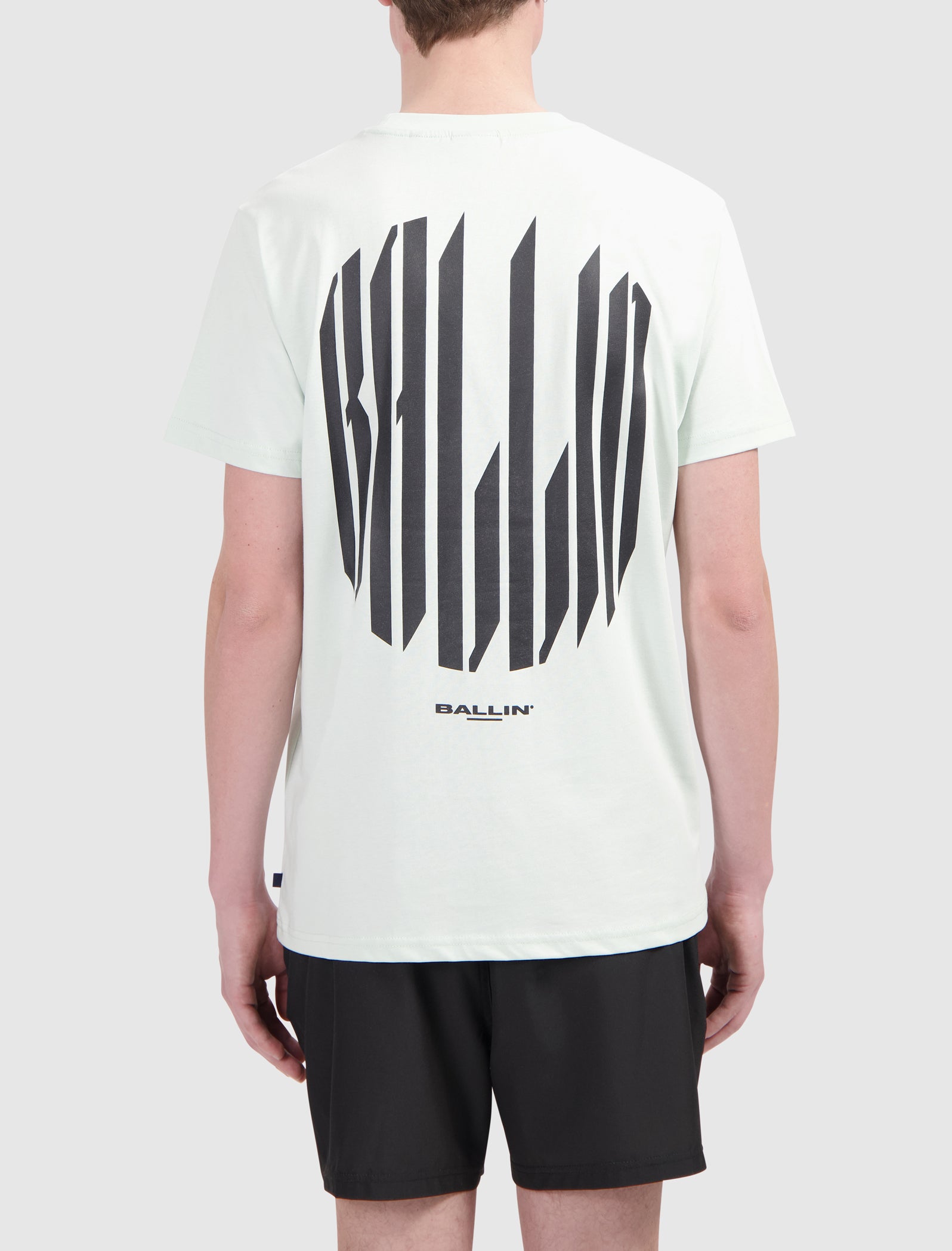 Grunge Logo T-shirt | Light Green