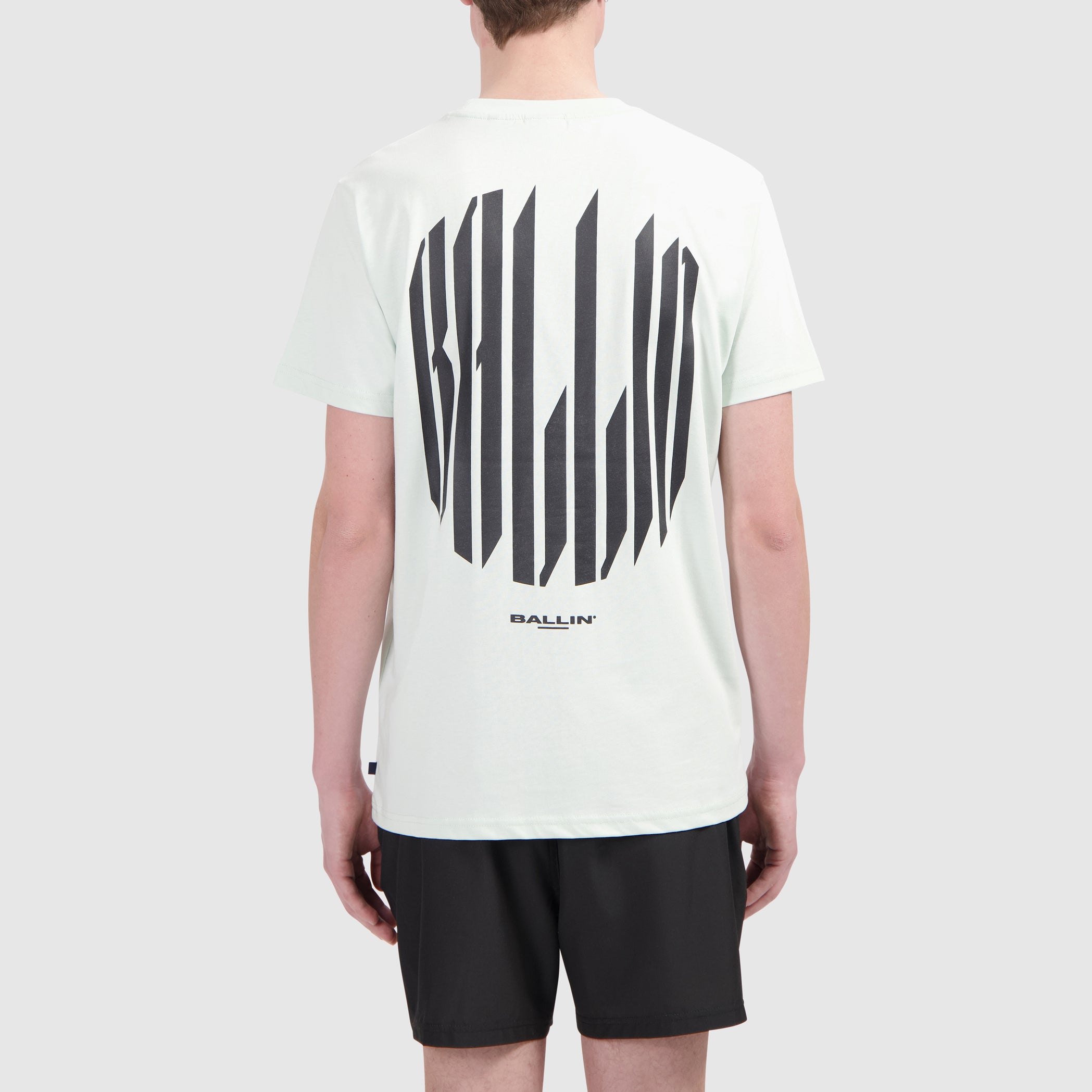 Grunge Logo T-shirt | Light Green