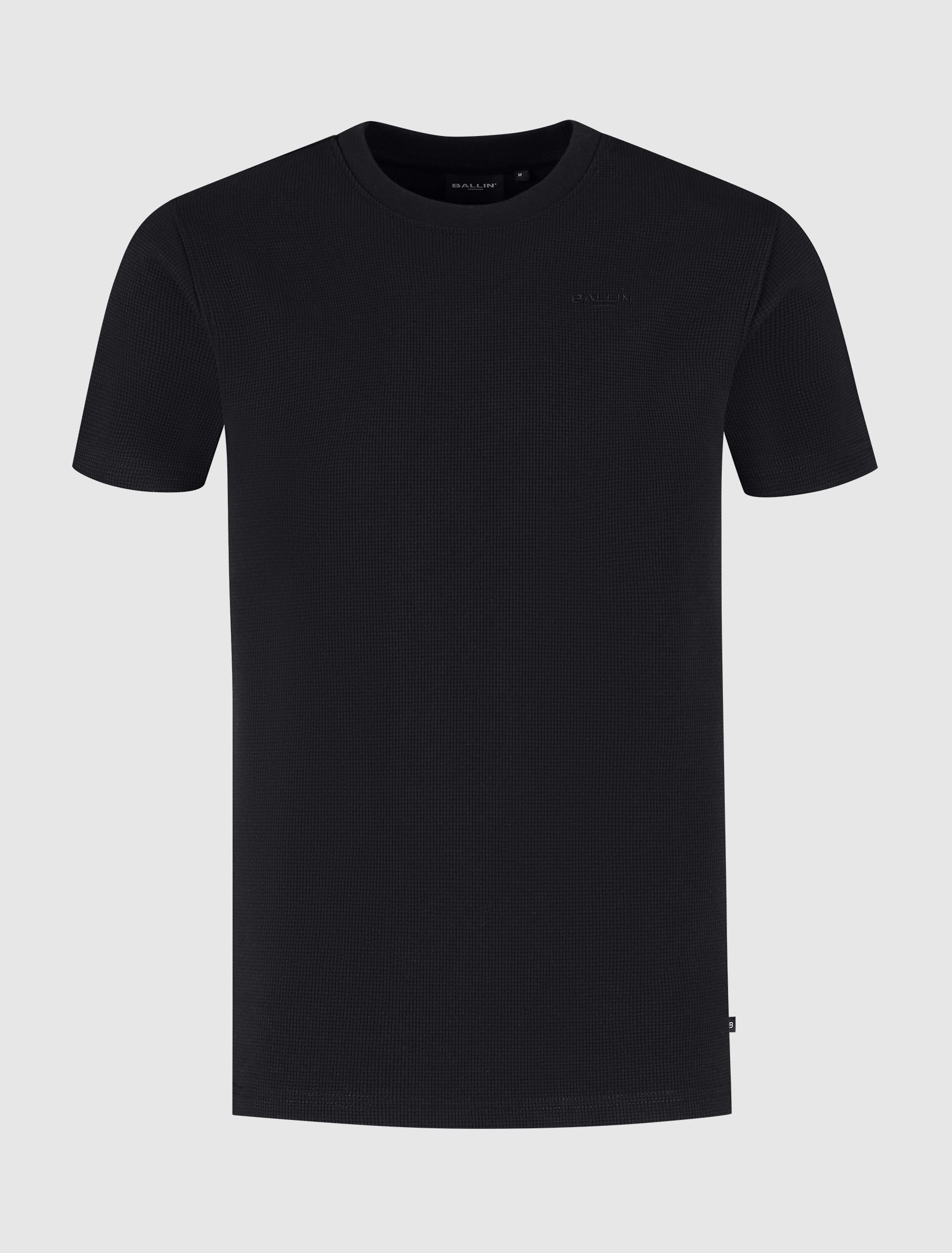 Waffle T-shirt | Black