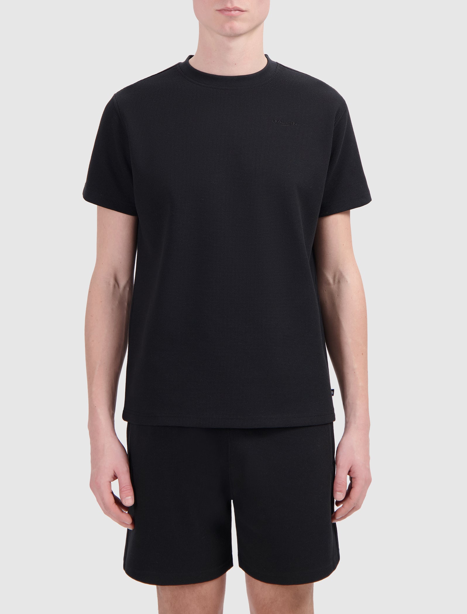 Waffle T-shirt | Black