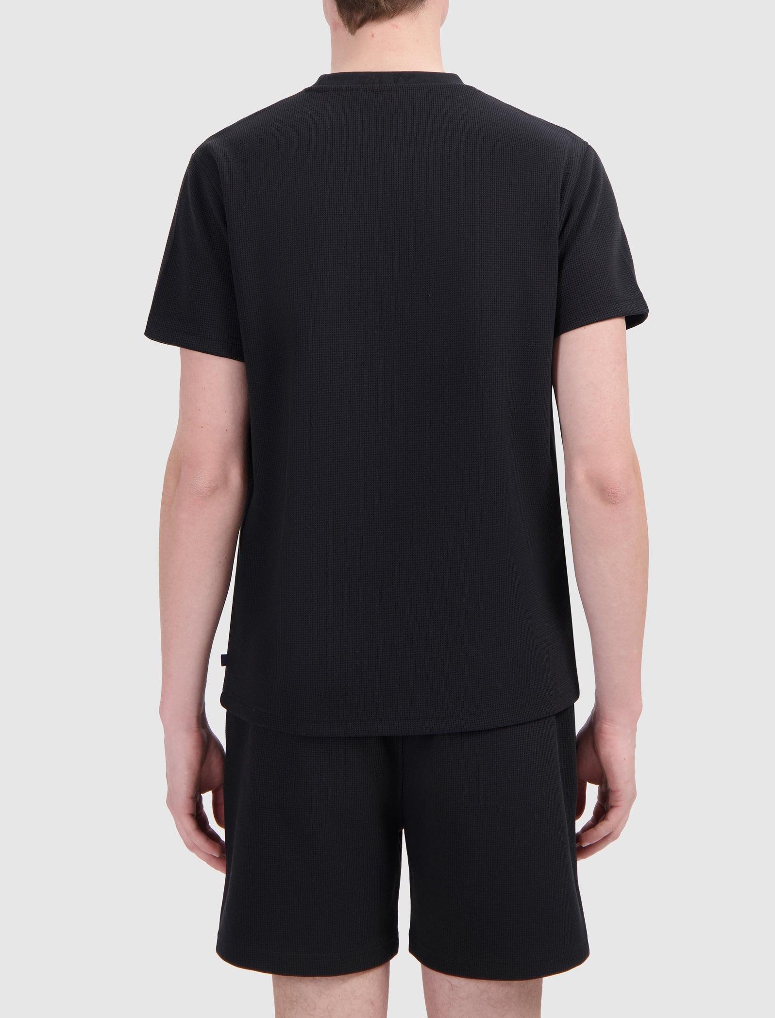 Waffle T-shirt | Black