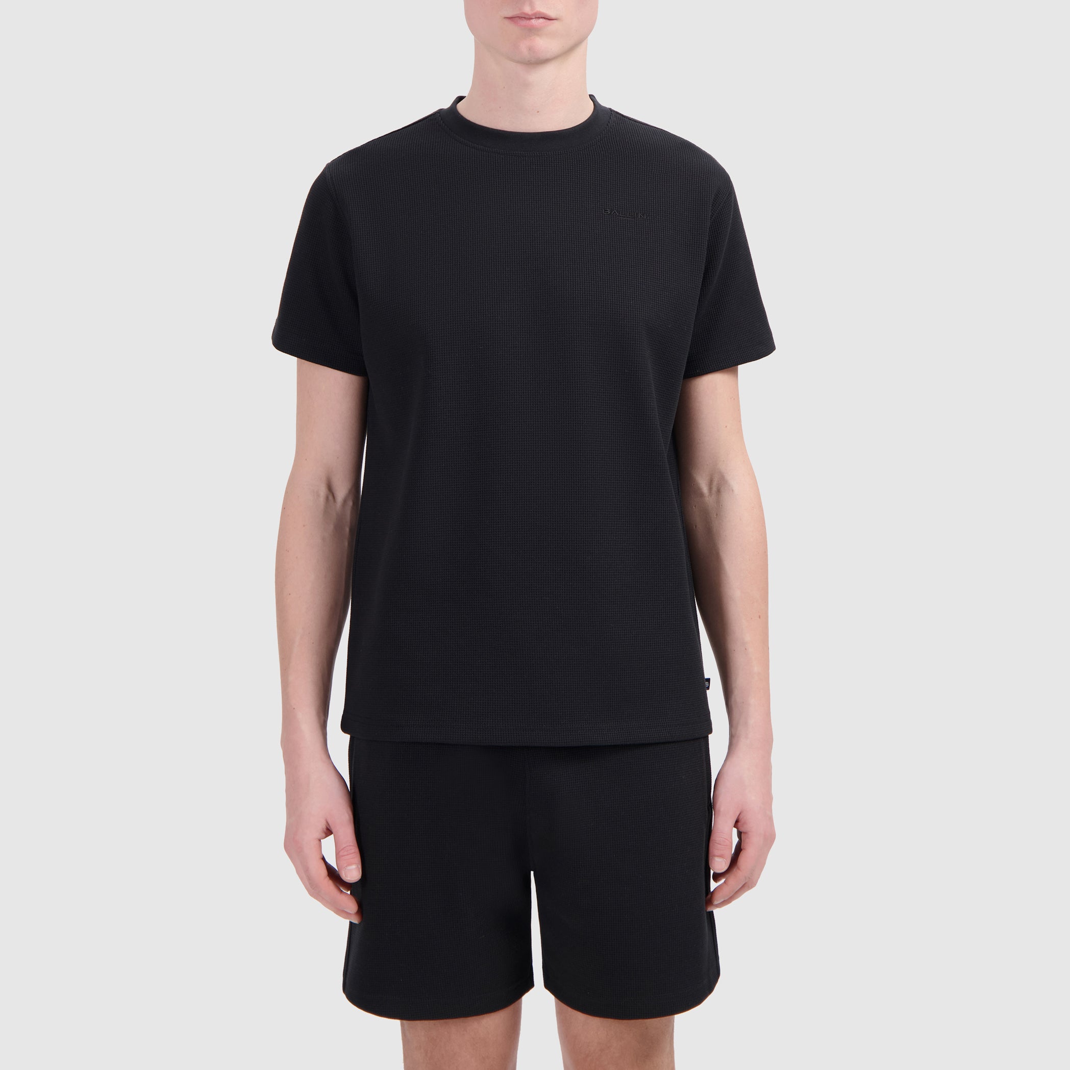 Waffle T-shirt | Black