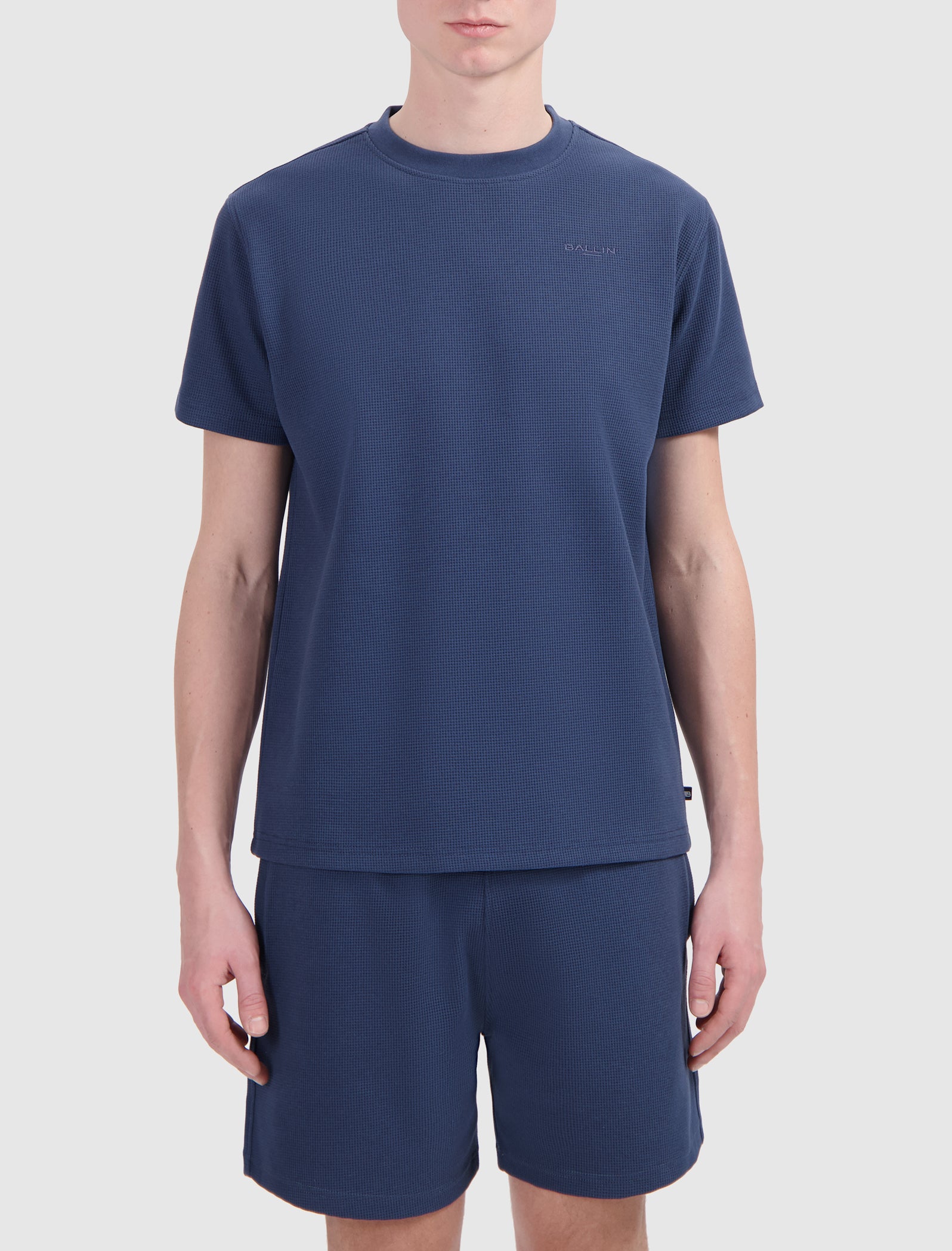 Waffle T-shirt | Navy