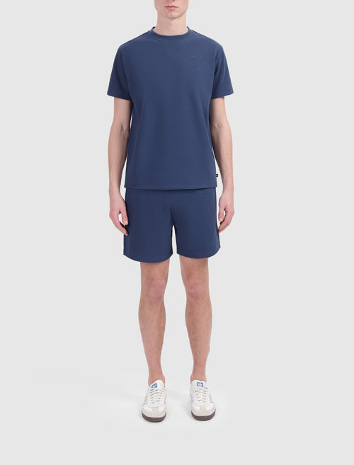 Waffle T-shirt | Navy