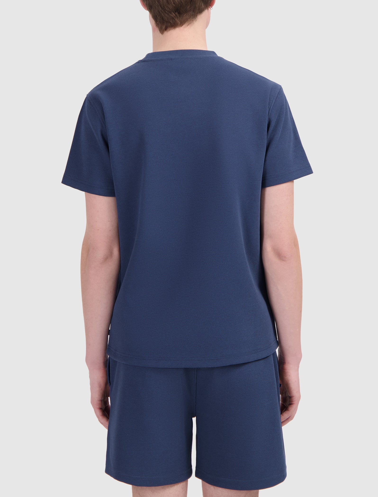 Waffle T-shirt | Navy