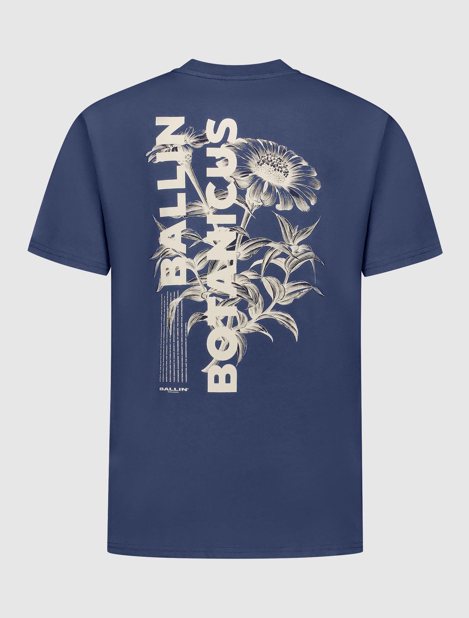 Botanic Bloom T-shirt | Navy