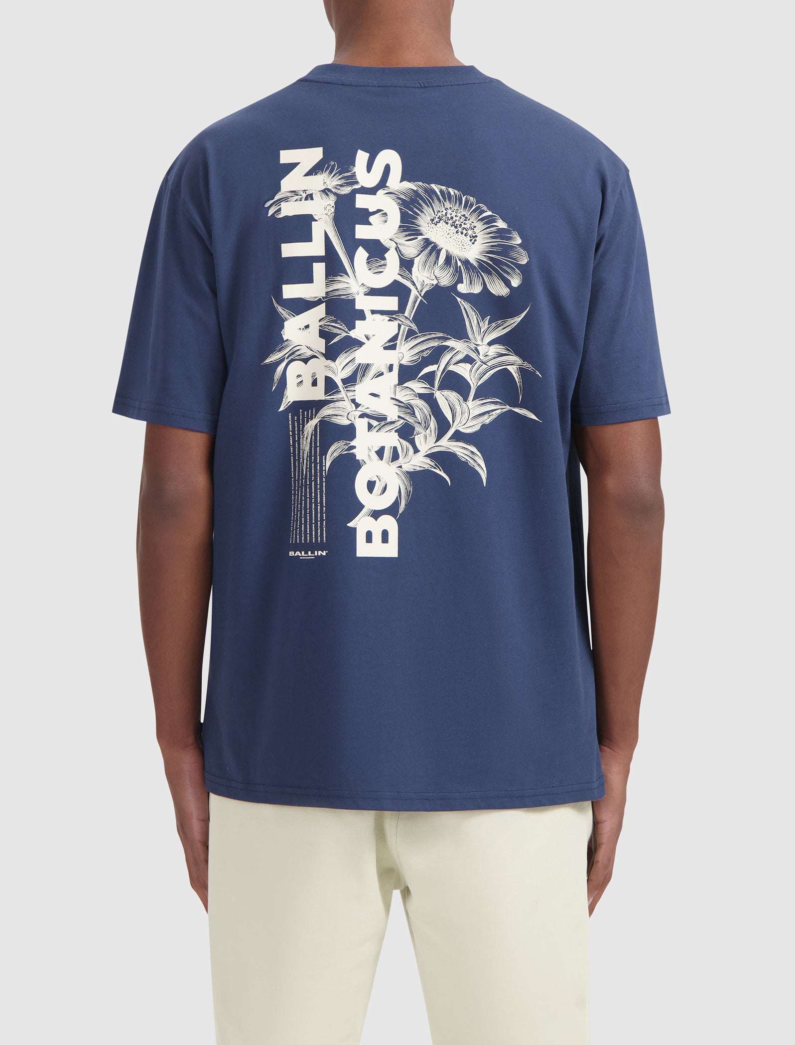 Botanic Bloom T-shirt | Navy