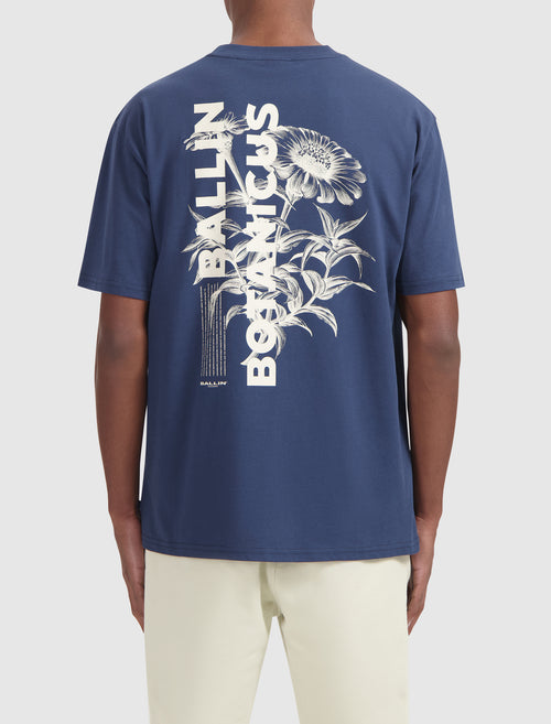 Botanic Bloom T-shirt | Navy