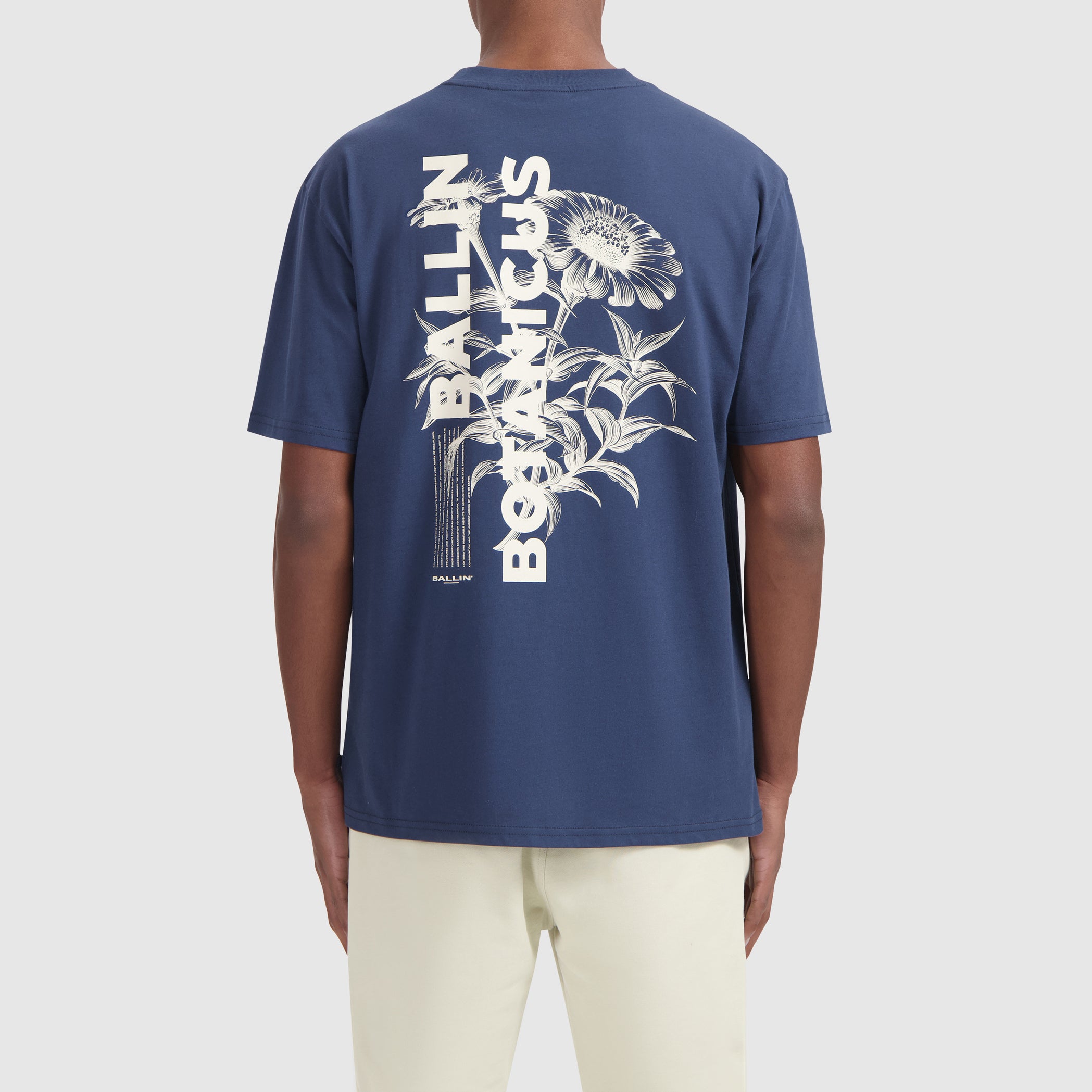 Botanic Bloom T-shirt | Navy