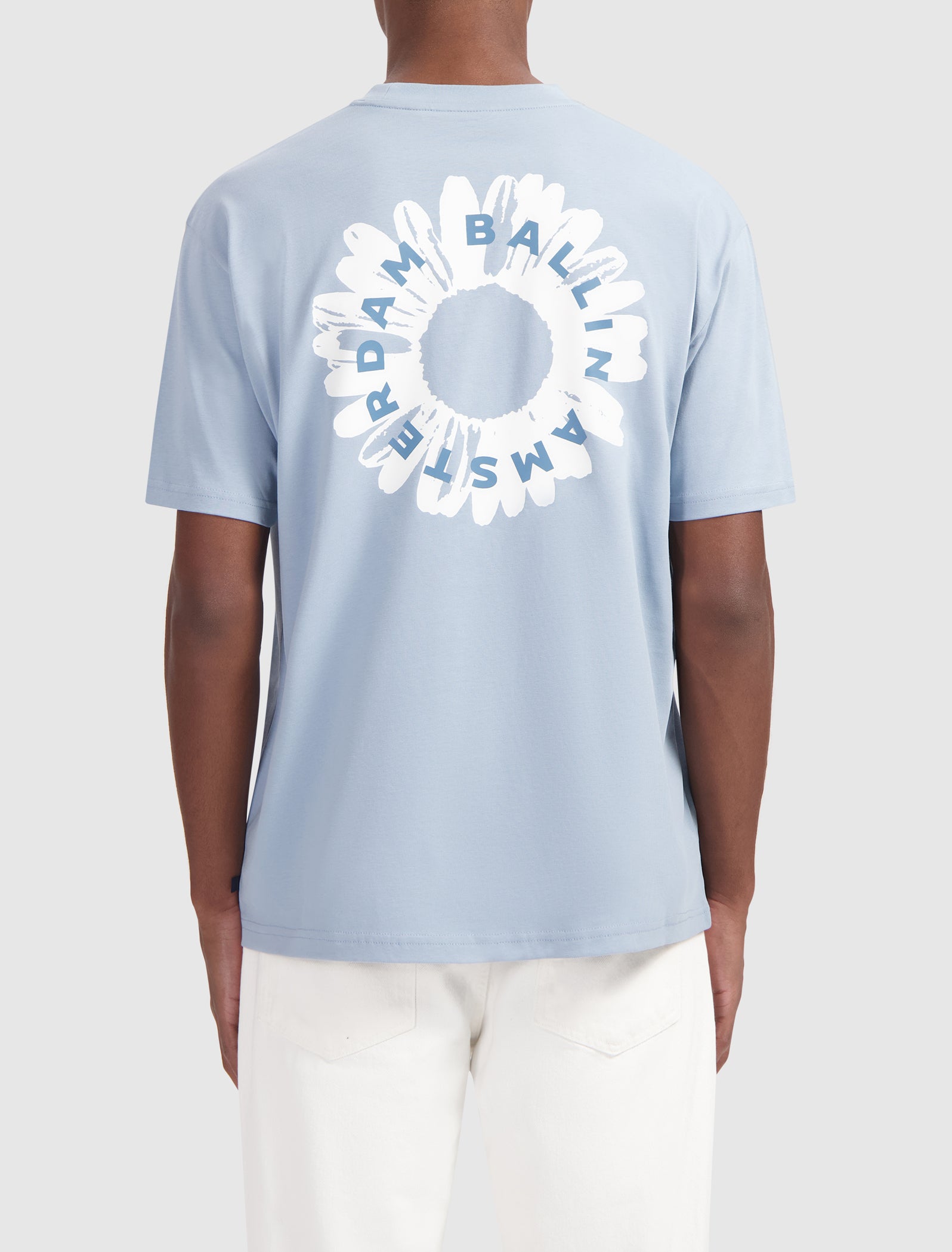 Bloom T-shirt | Blue Grey
