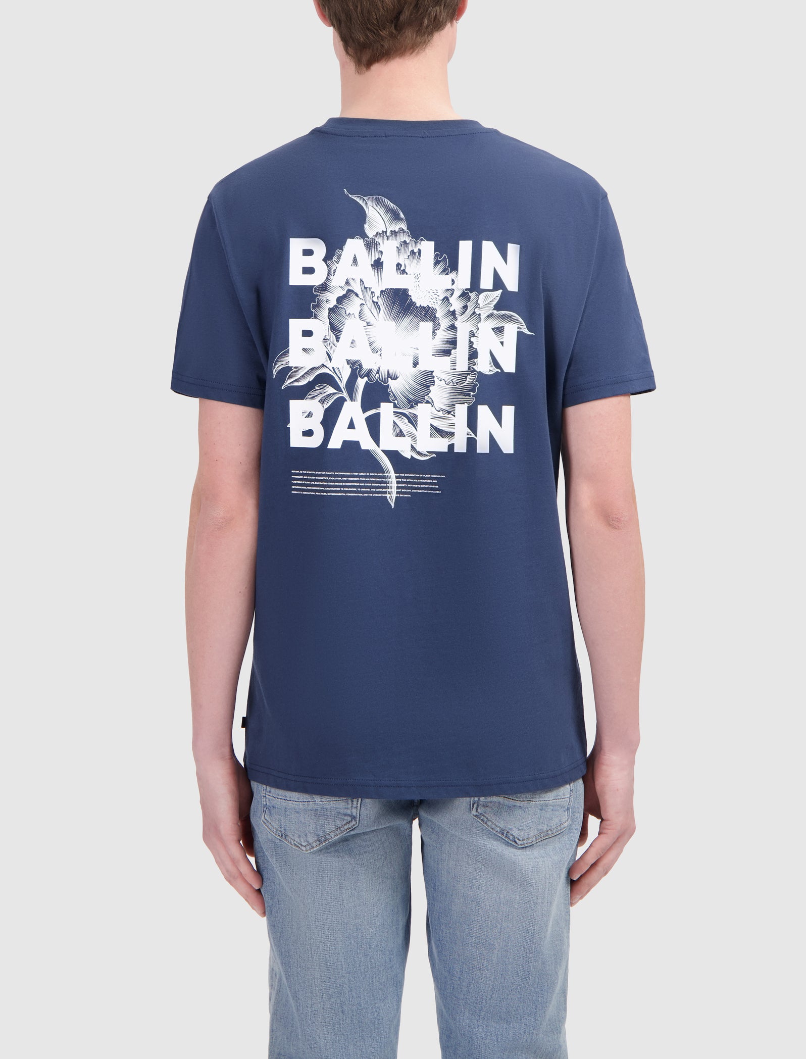 Botanic Identity T-shirt | Navy