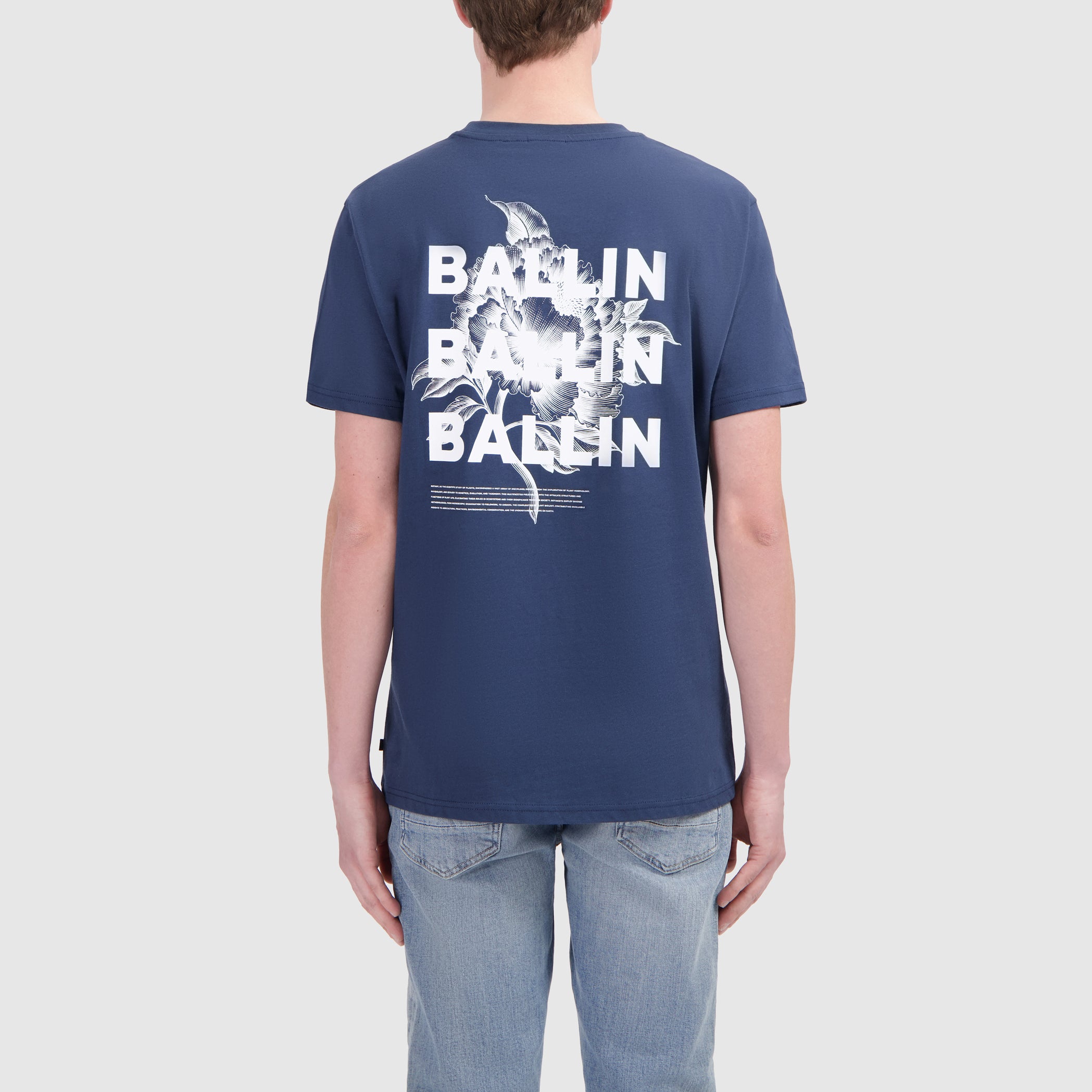 Botanic Identity T-shirt | Navy