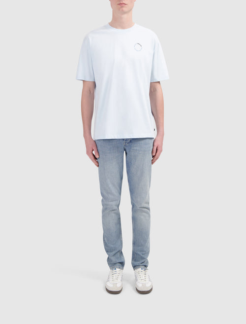Circle Logo T-shirt | Light Blue