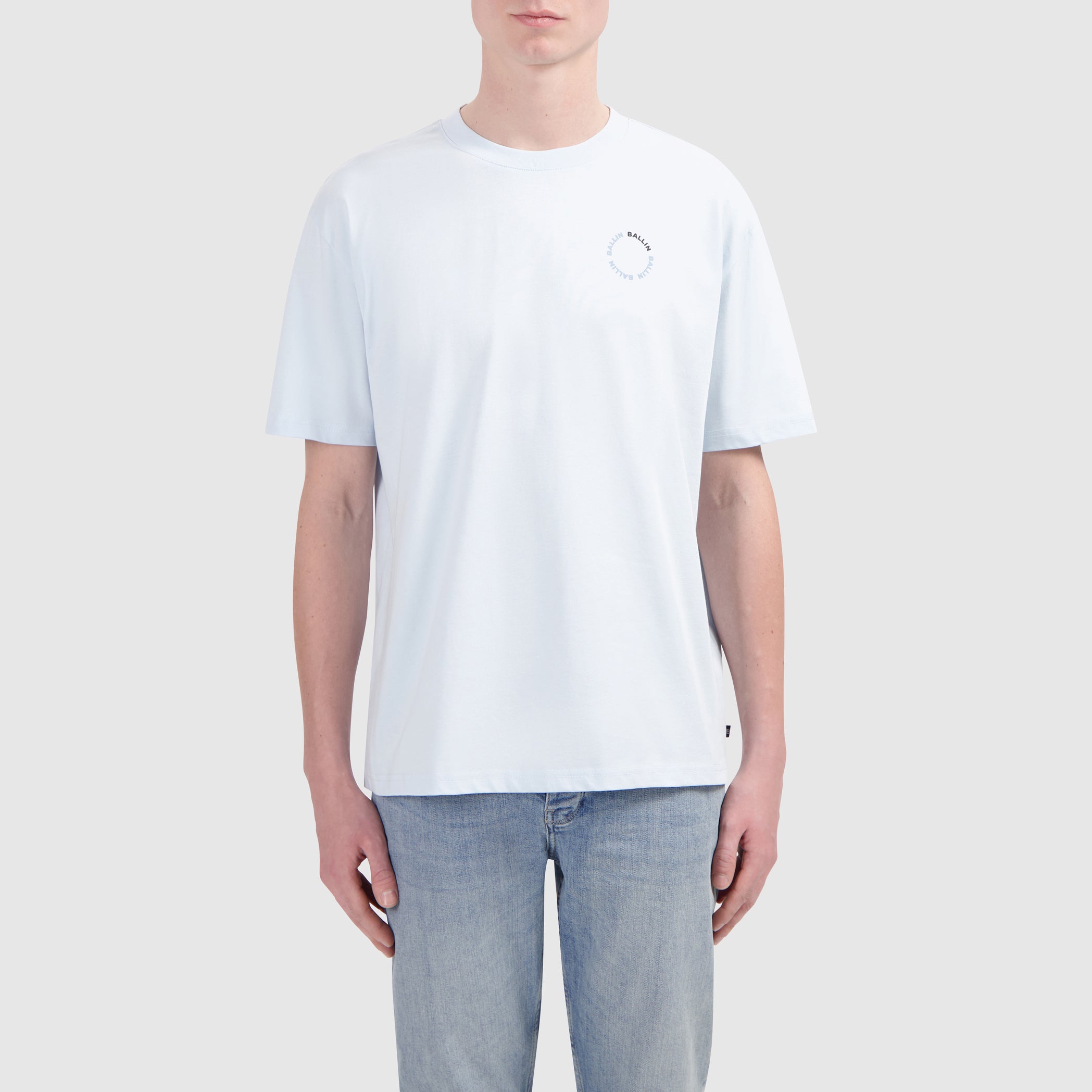 Circle Logo T-shirt | Light Blue