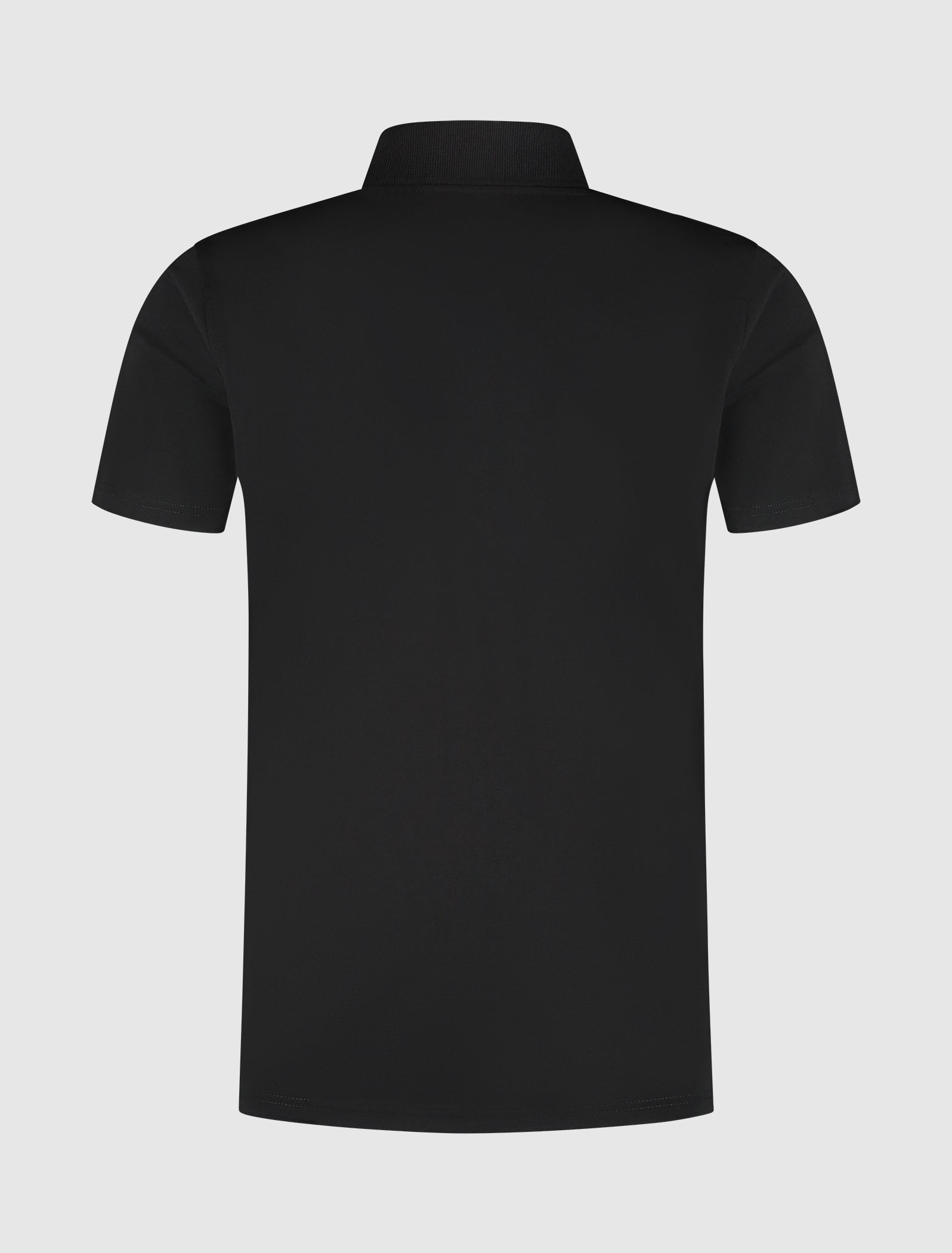 Circle Logo Polo | Black