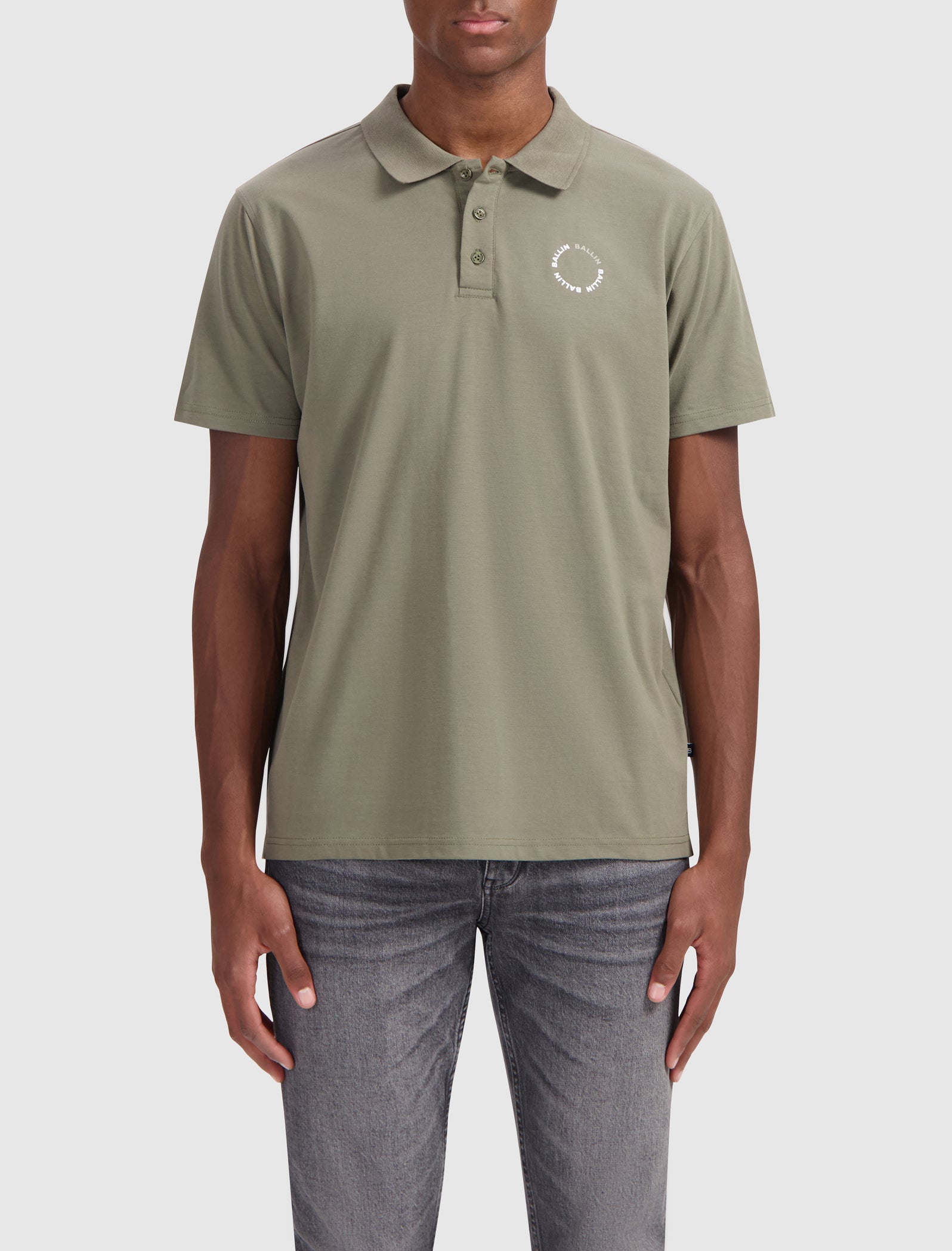 Circle Logo Polo | Dark Army
